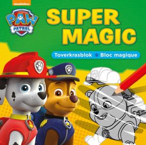 PAW Patrol Kleurboek Super Magic Toverkrasblok Multicolor