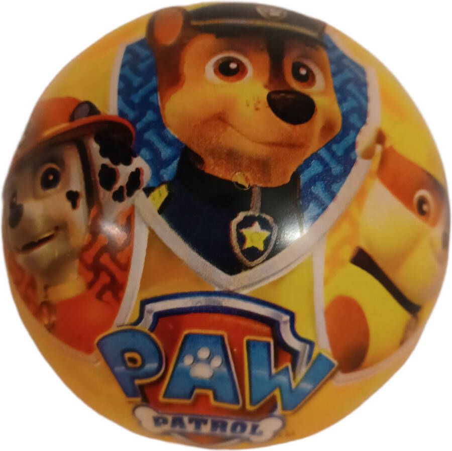 PAW Patrol lichtgevende bal speelbal waterbestendig ORANJE