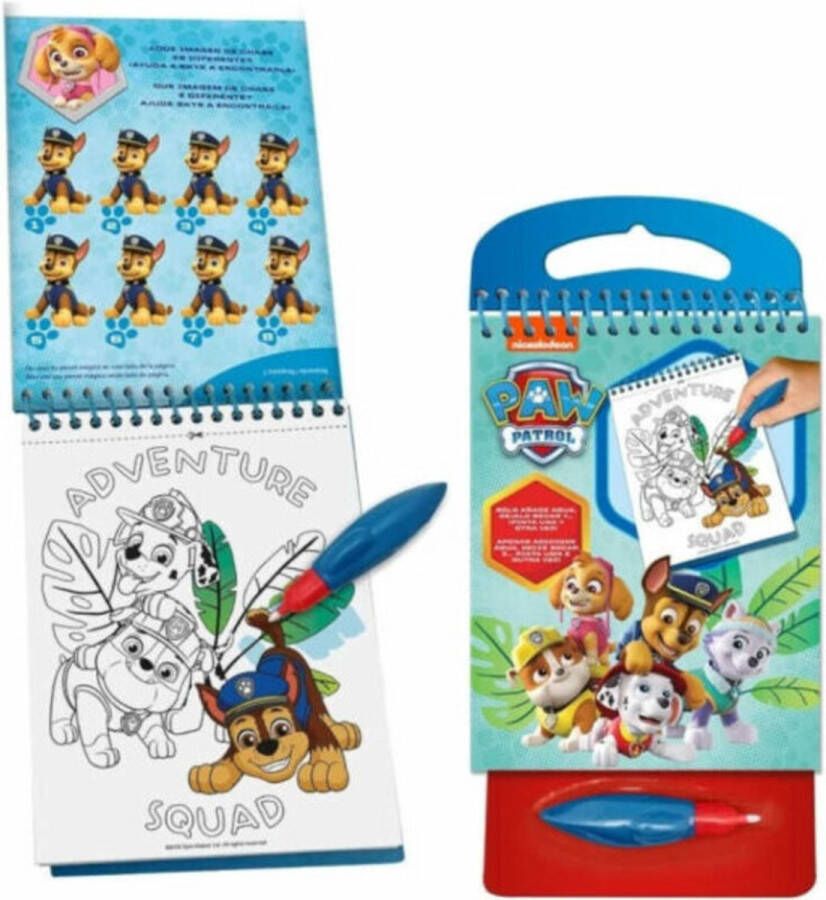 Nickelodeon Magische Tekenset Met Water Paw Patrol