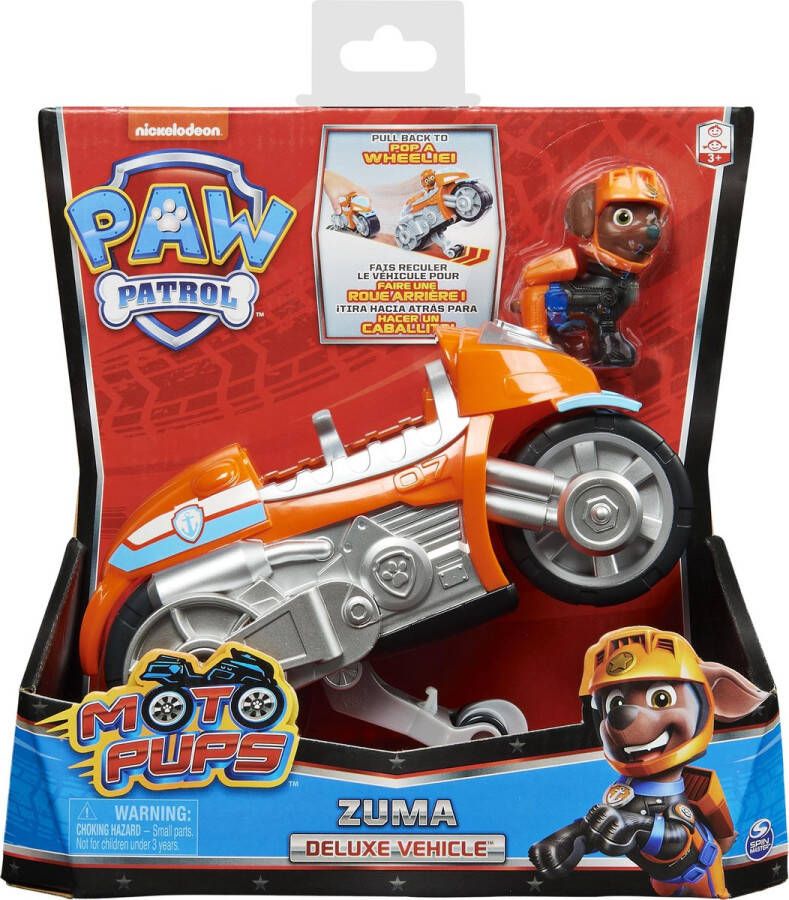 Nickelodeon PAW Patrol Moto Pups Zuma Terugtrekmotor Speelgoedvoertuig