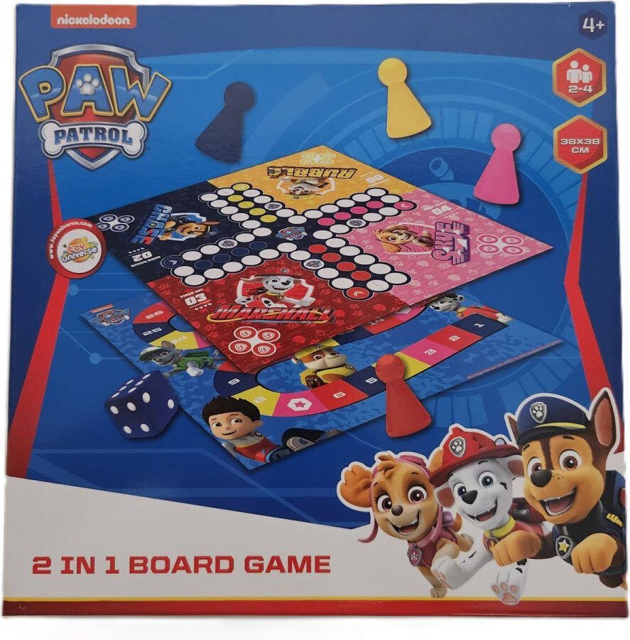 PAW Patrol Nickelodeon 2-in-1 bordspel
