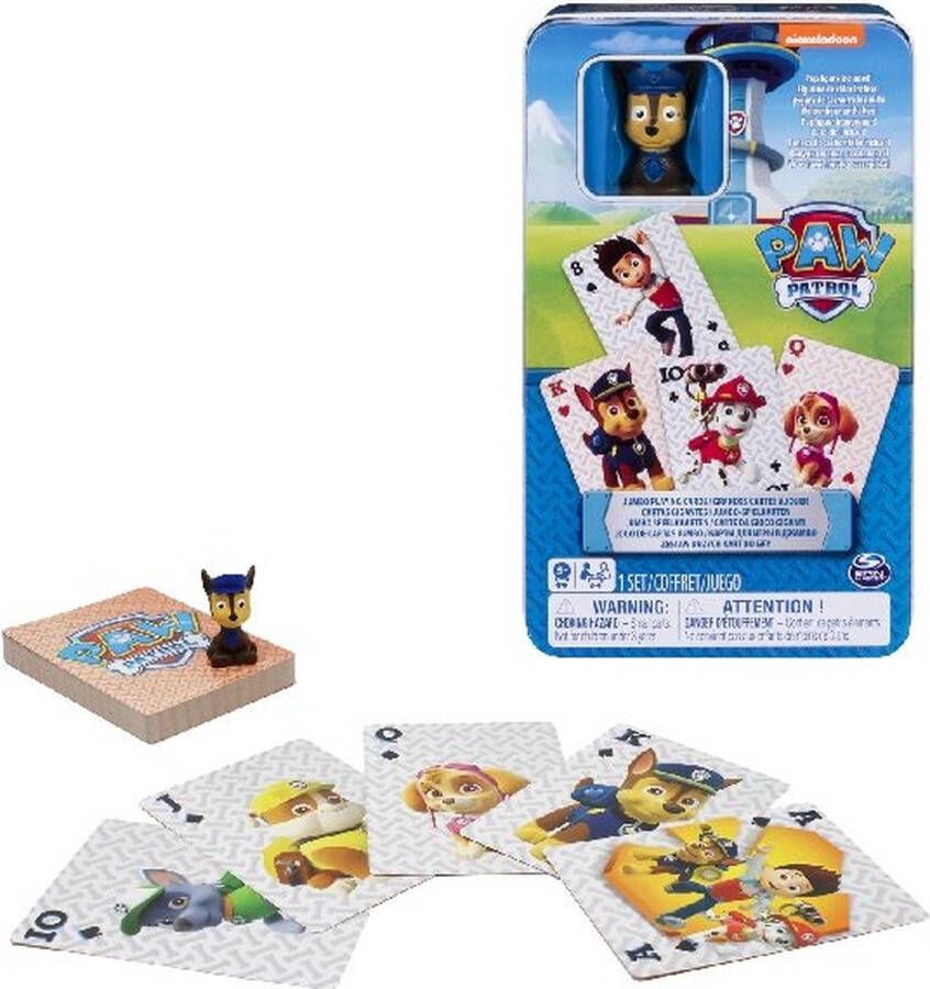 PAW Patrol Nickelodeon Kaartspel Jumbo Junior 2-4 Spelers