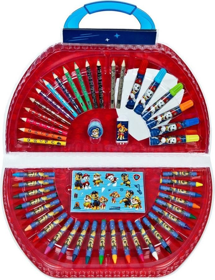 PAW Patrol Kleurkoffer 51-delig