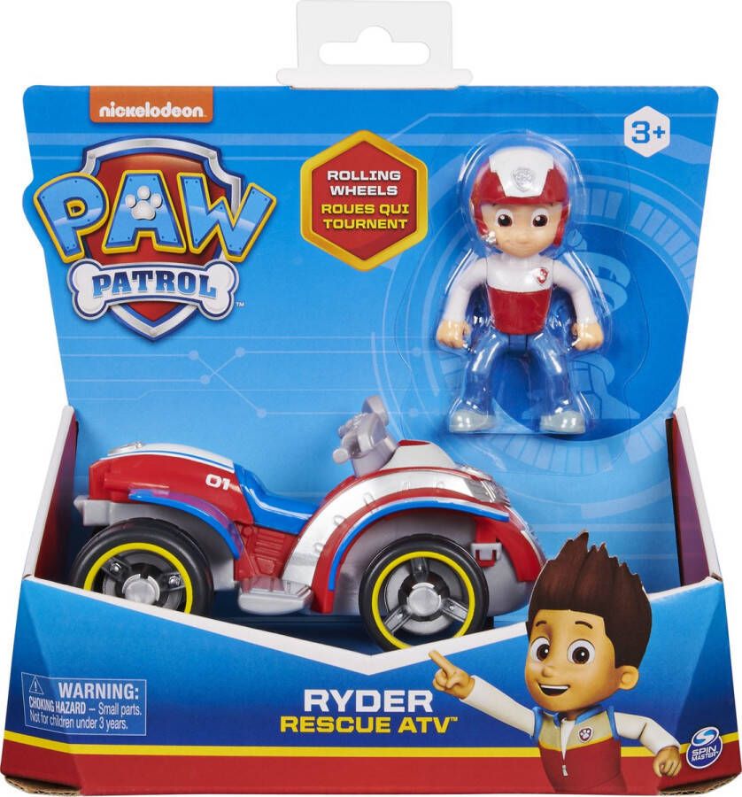 PAW Patrol Speelgoedvoertuig Ryder Reddingsvoertuig