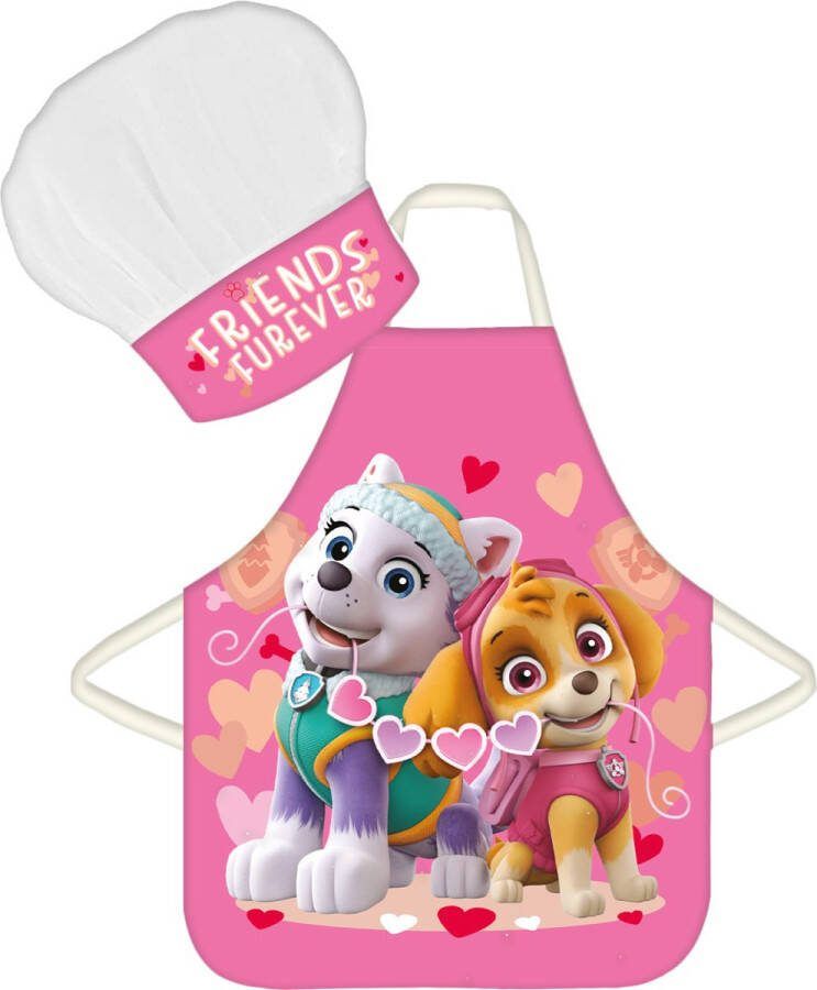 PAW Patrol Schort & Koksmuts- Roze Skye Hoed