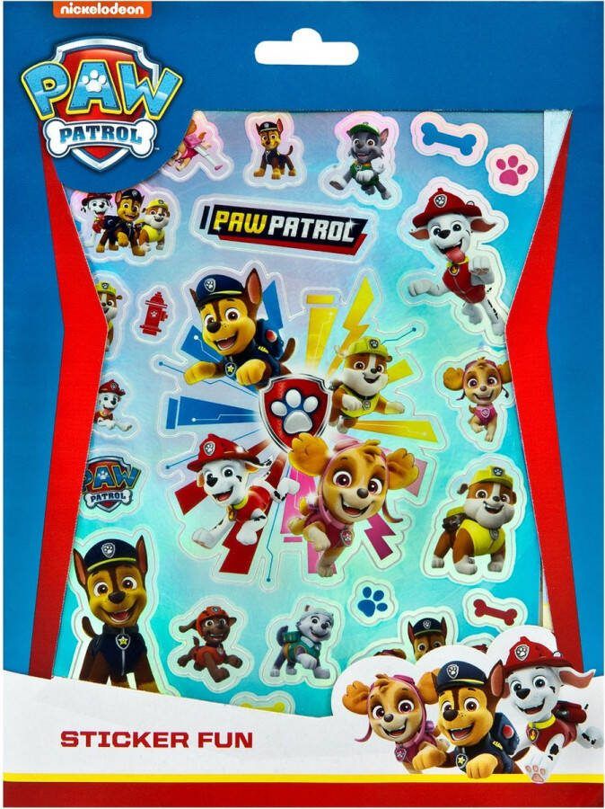 PAW Patrol STICKER SET 8 VELLEN MET STICKERS
