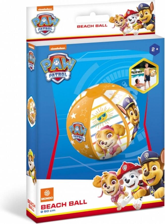 Speelgoed de Betuwe PAW Patrol strandbal 50 cm