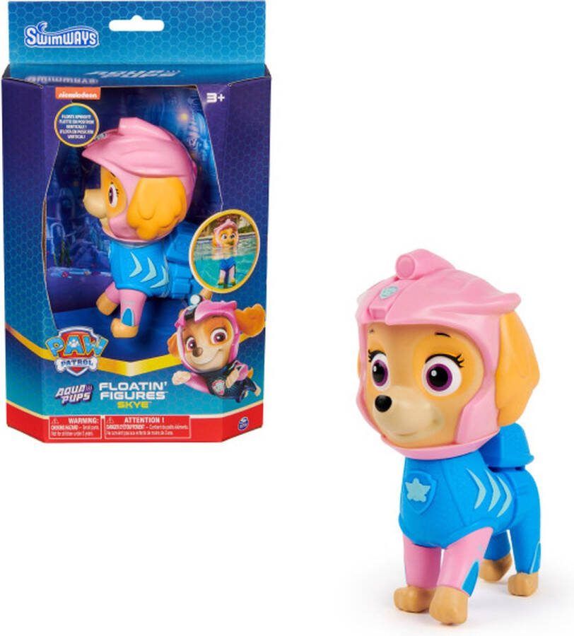 PAW Patrol SwimWays Drijvende speelfiguur van Skye badspeelgoed