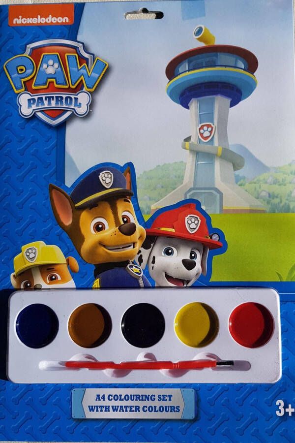 PAW Patrol Waterverf 5 Kleuren