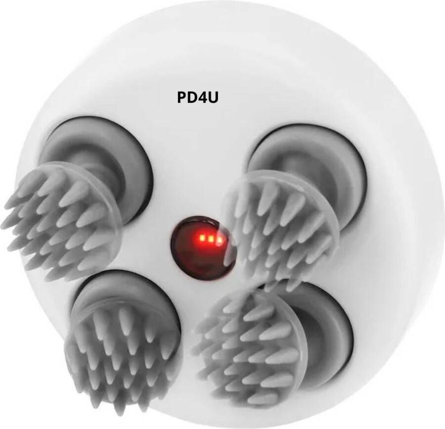PD4U Hoofdmassage Apparaat Massage Apparaat Hoofdmassage Scalp Massager Infrarood USB Oplaadbaar Voor Haargroei