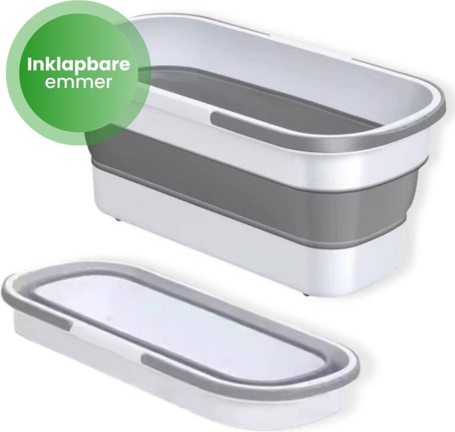 Peacefull Uitvouwbare Emmer 10L Inhoud Perfect voor Thuis Camping Camper Caravan etc