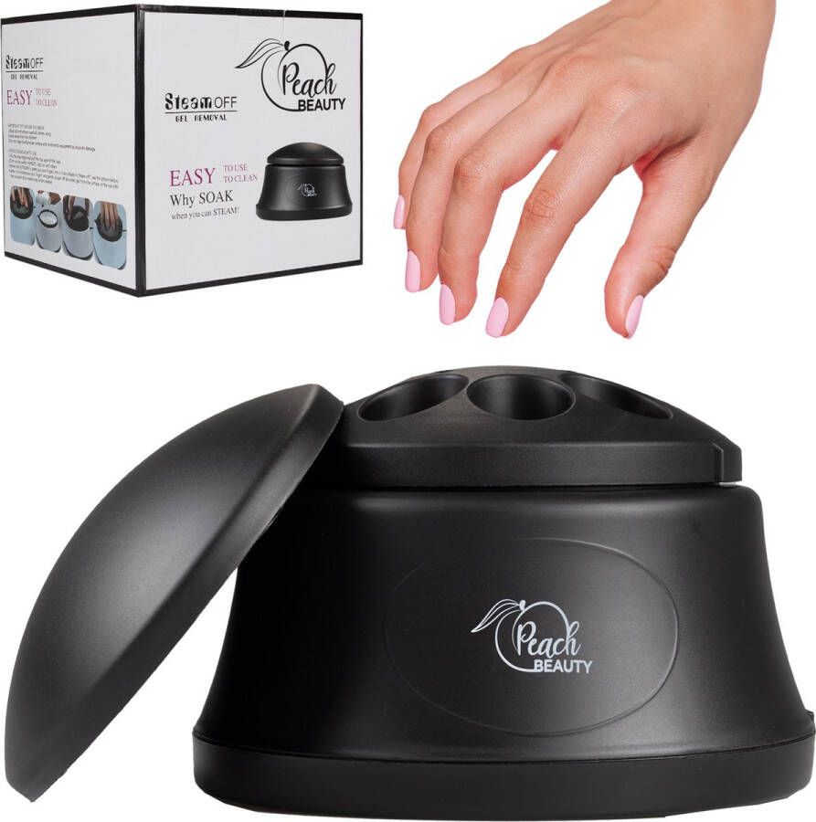 Peach Beauty PeachBeauty Gellak Remover Aceton Nagellak Remover Nagels 10 ml Zwart