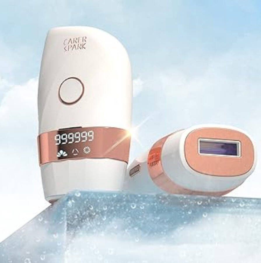 PEAM Epilator Pijnloos IPL Haarverwijderingsapparaat: 999.999 Flitsen met Geïntegreerd IJs-Koelsysteem voor Gezicht en Lichaam Perfect voor Thuisgebruik op Bikinilijn Oksels en Meer!