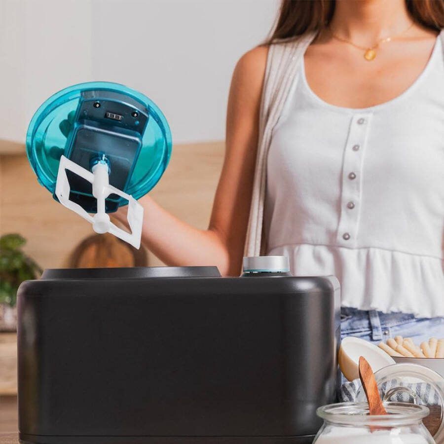 PEAM Gelacy 800: Handmatige IJsmachine Met Compressor Voor Heerlijke IJscreaties In Slechts 60 Minuten!