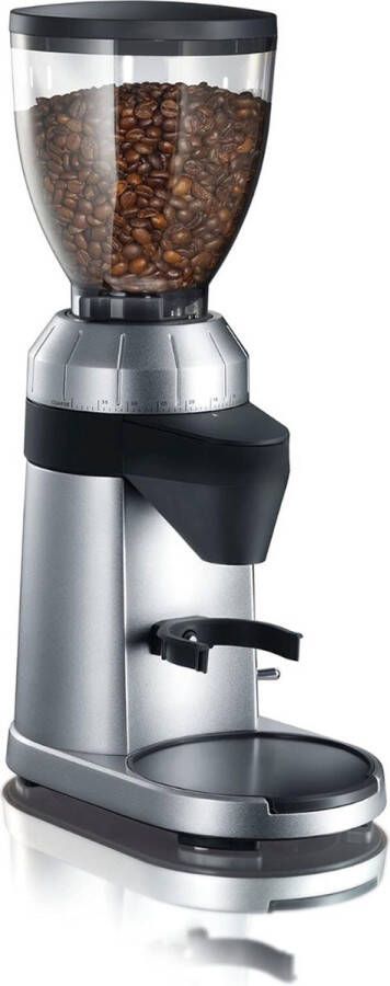 PEAM Koffiemolen Aluminium Koffiemolen: Moderne Stijl Krachtig 128 Watt Wattage Ruimtebesparende Afmetingen (23L x 13 2B x 38 5H cm) 5 8 Pond Gewicht Ideaal voor 1 Lading Koffiebonen