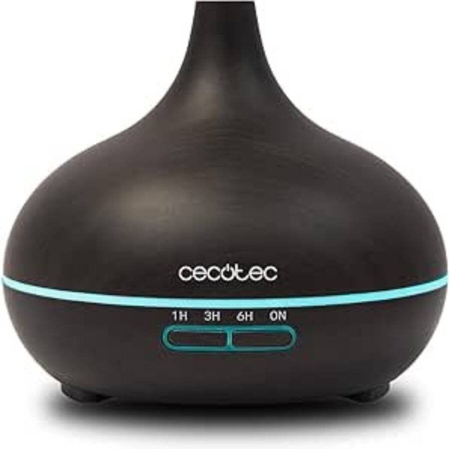 PEAM Luchtbevochtiger 300ml Reservoir 7 LED-kleuren Aromadiffuser Transformeer elke ruimte tot 15 m² met zuivere lucht en rustgevende aroma's. Geniet van een serene sfeer dankzij de stille werking en sfeervolle verlichting