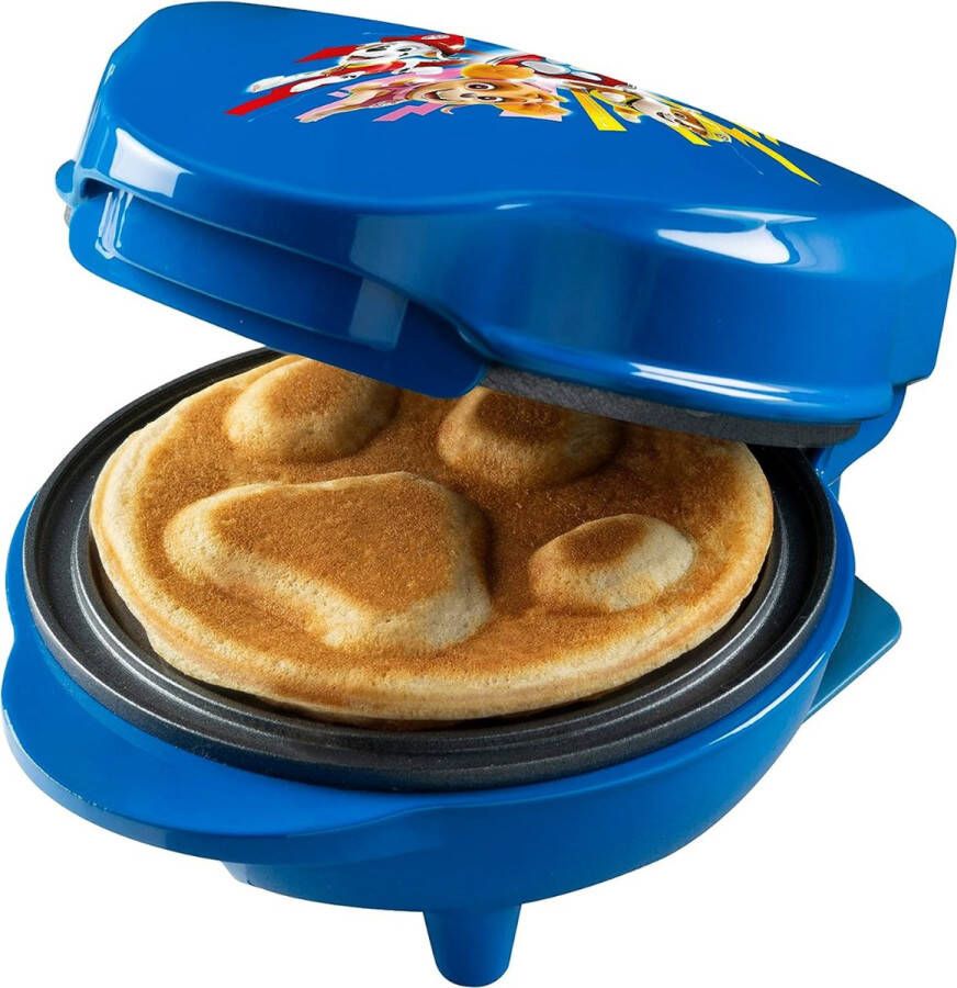 PEAM Wafelijzer Mini-Wafelijzer Met Uniek Paw Patrol Design Anti-aanbaklaag Wafelformaat: Ø 10CM