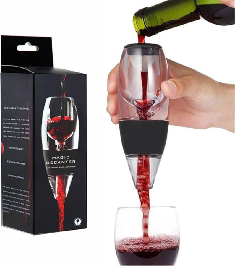 PEAM Wijnbeluchter Rode Wijn Beluchter Met Filter 250ML