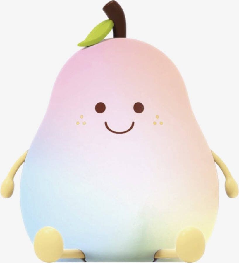 Pear Night Light Nachtlampje Kinderen Voor Slapen Timer USB Oplaadbaar LED Dimbaar
