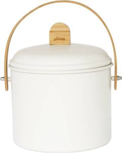 Pebbly Compost Emmer Créme Metaal 3.5 Liter