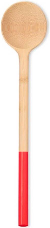 Pebbly Opscheplepel 38 cm Bamboe Rood