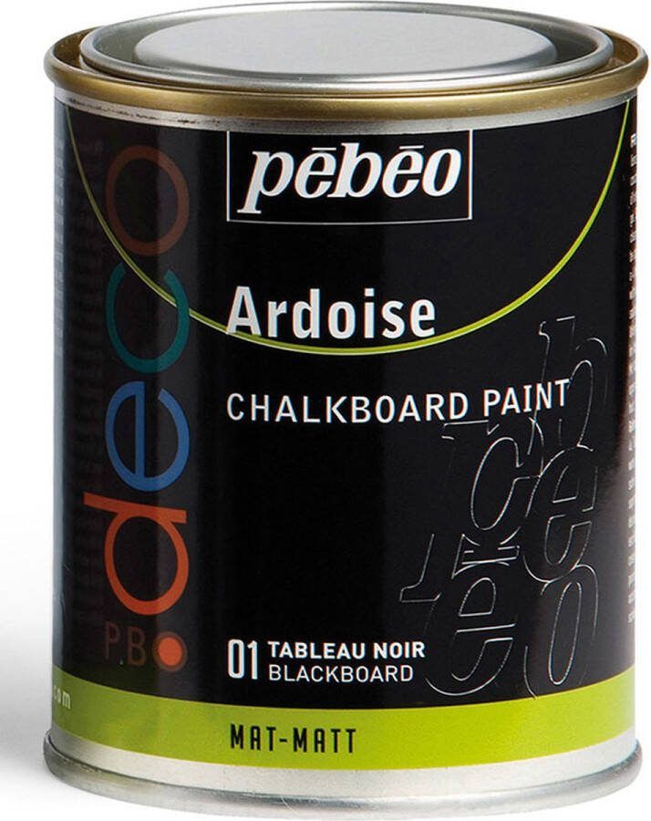 Pébéo Schoolbordverf multi-oppervlak 250 ml mat
