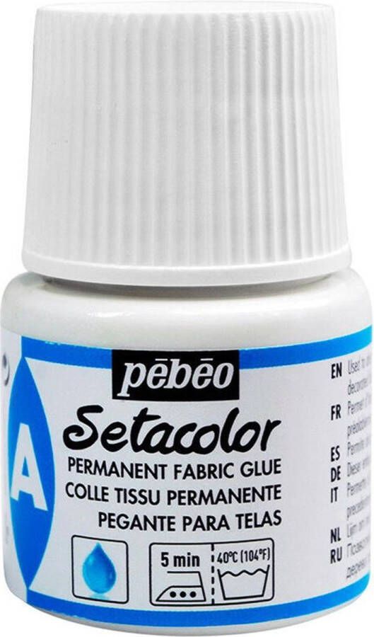 Pébéo Setacolor Permanente Lijm Textielverf 45ml textielverf hulpmiddelen
