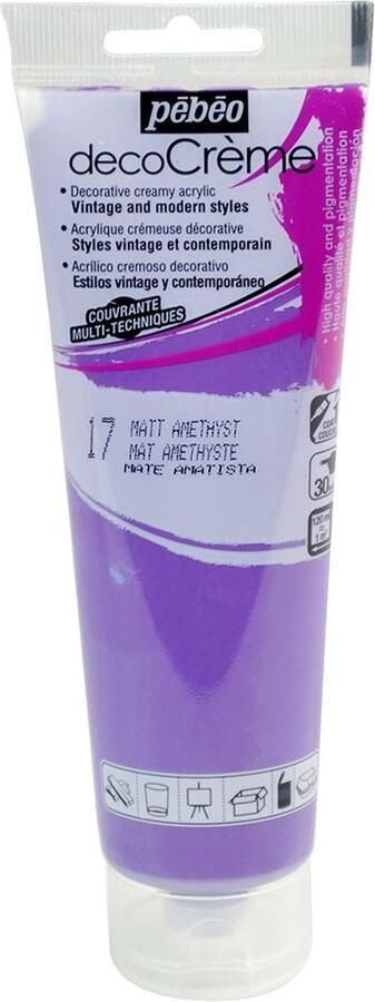 Pébéo Verf amethist acryl mat 120 ml