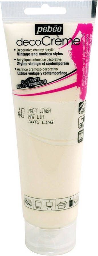 Pébéo Verf linnen acryl mat 120 ml