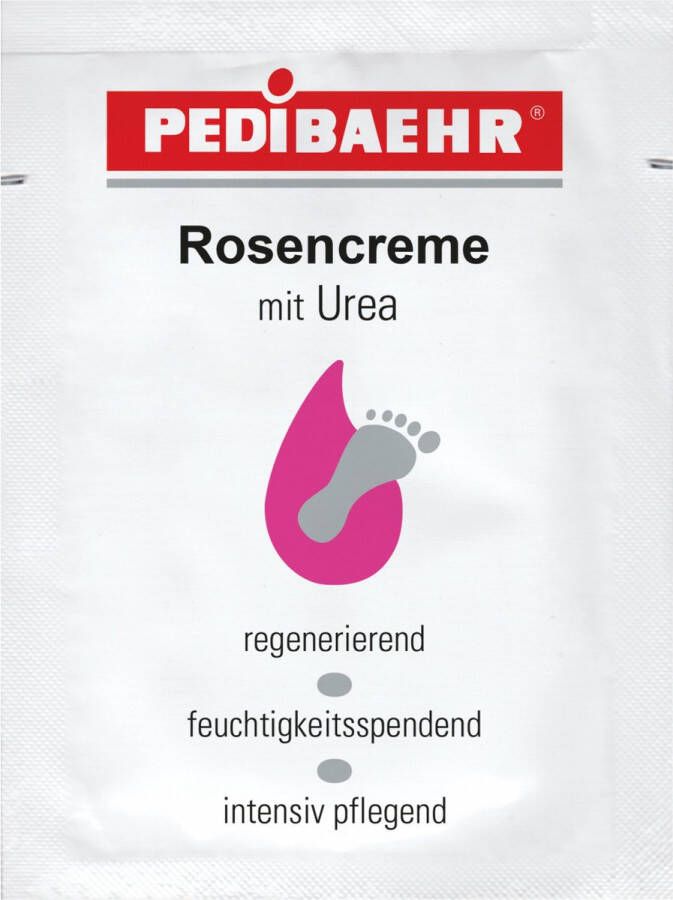 Pedibaehr Rozen Voetcrème 11063 2ml – Sachet Voetverzorging