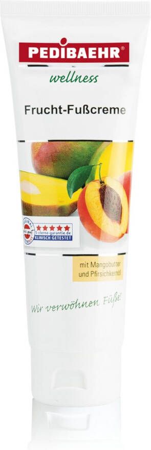 Pedibaehr Voetcrème Mango-Perzik 10954 125 ml Wellness Vegan