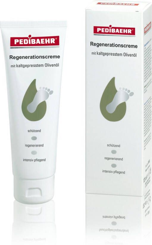 Pedibaehr Voetcrème Regeneratiecrème Met Koudgeperste Olijfolie 11040 125ml