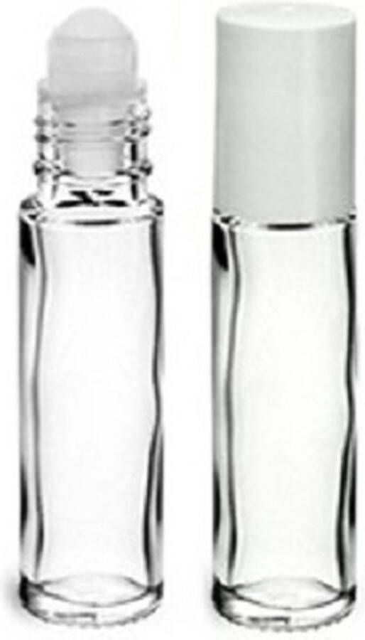 Pedicure-shop Leeg rollerflesje 2 stuks 10 ml voor het aanbrengen van etherische olie parfum olie deodorant