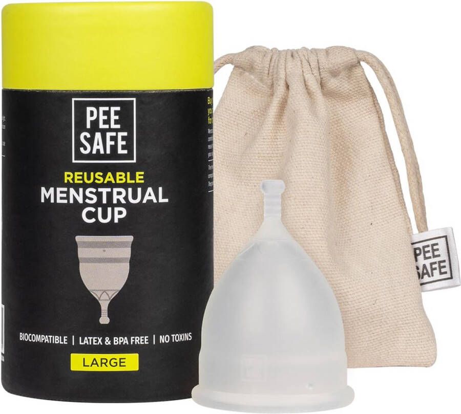 Pee Safe Menstruatiecup Large Hoge Kwaliteit Herbruikbare Menstruatie Cup Period