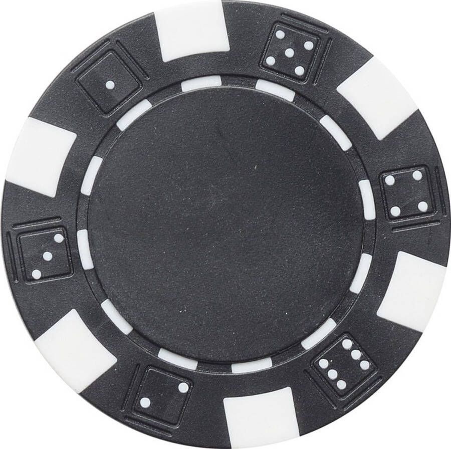 Pegasi pokerchip 11.5g black 25st. Texas Hold'em Poker Chips Fiches voor Pokeren