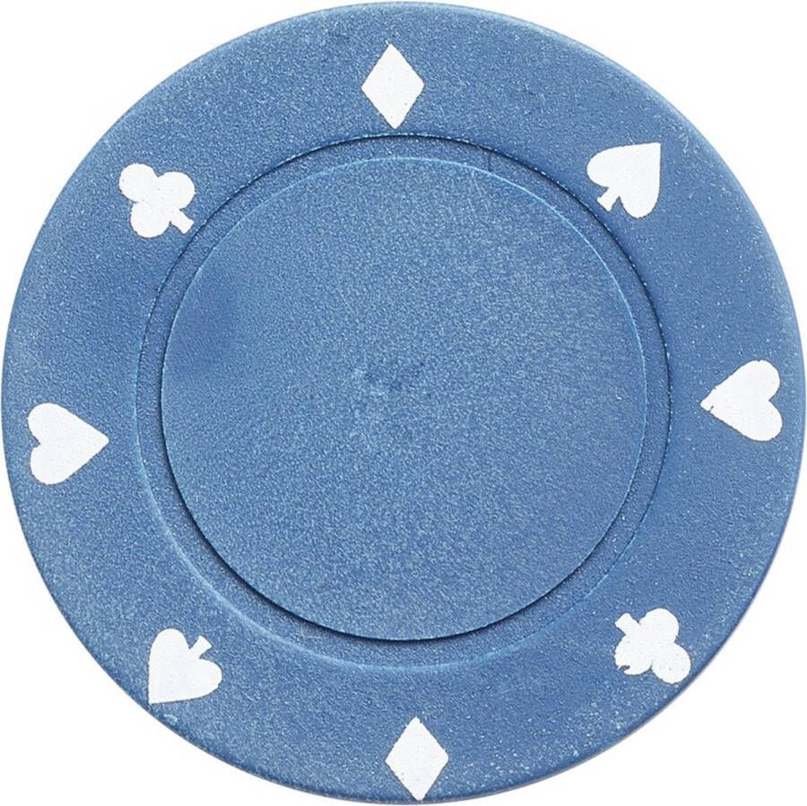 PEGASI pokerchip 4g blue 25st. Texas Hold'em Poker Chips Fiches voor Pokeren