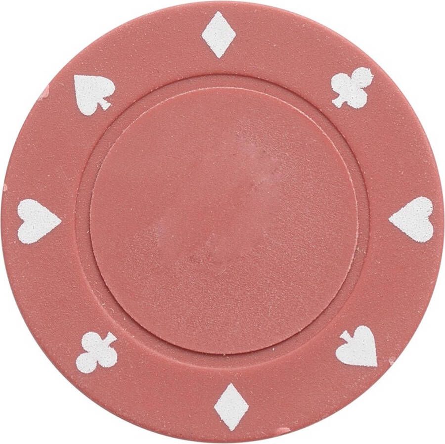 PEGASI pokerchip 4g red 25st. Texas Hold'em Poker Chips Fiches voor Pokeren