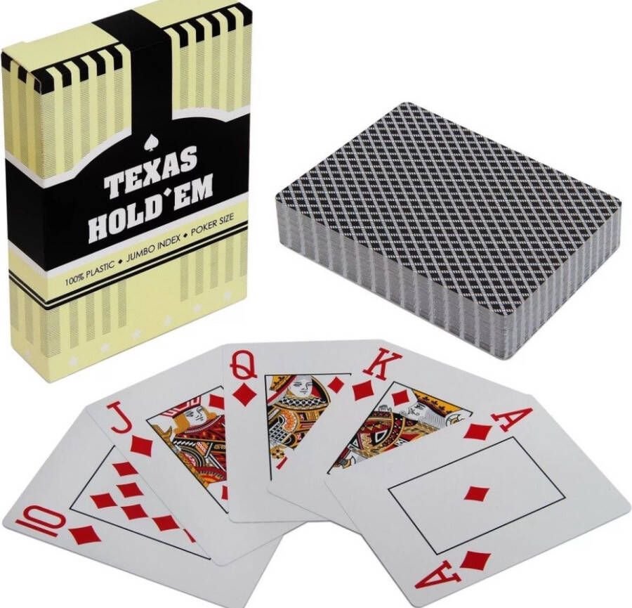 PEGASI Pokerkaarten 100% Plastic Blue Texas Hold'em Poker Kaarten Waterproof Kreukvrij Hoge kwaliteit