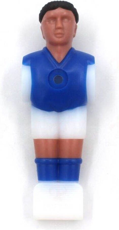 Voetbaltafel poppetje Pegasi Blauw-wit 15.8 Voetbaltafel poppetje Tafelvoetbalpoppetje Tafelvoetbalspelers