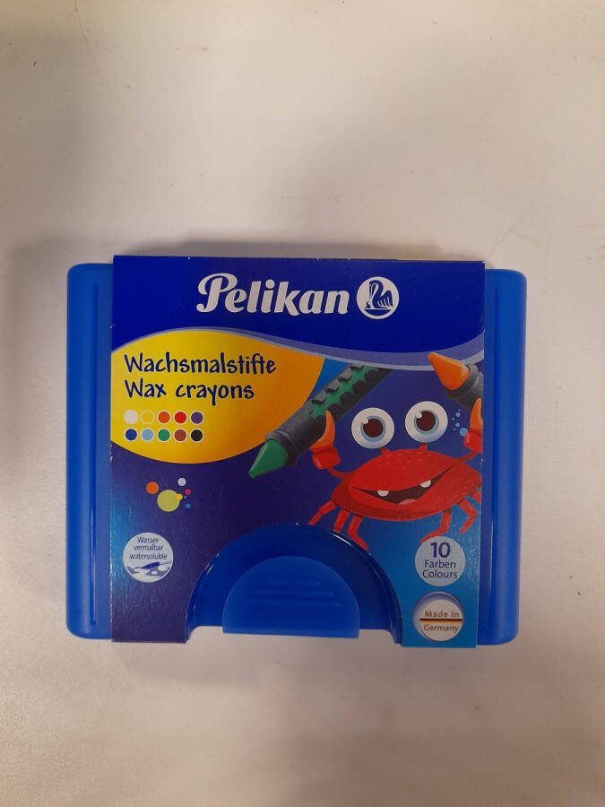 Pelikan Wachsmalstifte 665 10 wasservermalb. 10er Box