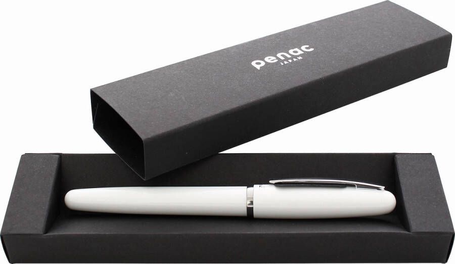 Penac Gel-ink balpen FX-2 0 7mm wit F in geschenkdoos