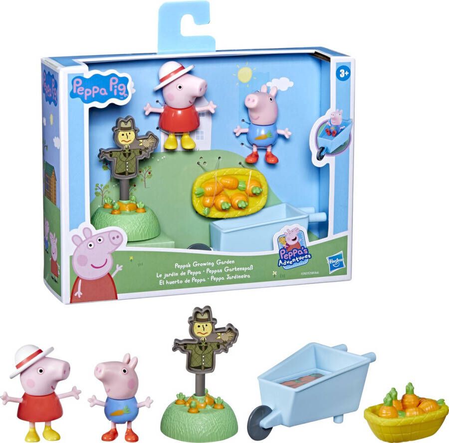 Peppa Pig Bloeiende Tuin Speelfigurenset