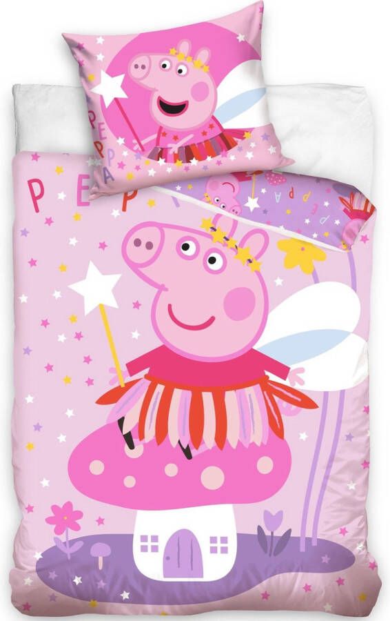 SimbaShop Peppa Pig Dekbedovertrek Fee 140 x 200 cm Multi