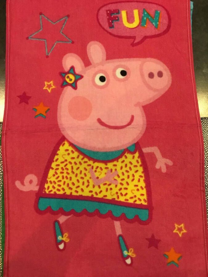 Peppa Pig Handdoek 30 cm*50 cm SET van 3 stuks