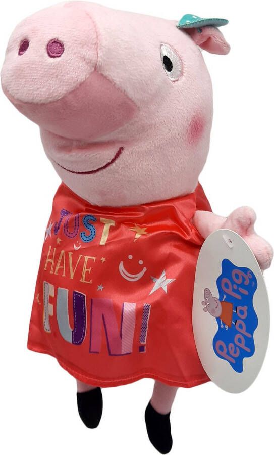 Peppa Pig Just have fun Knuffel Pluche Speelgoed 31 cm
