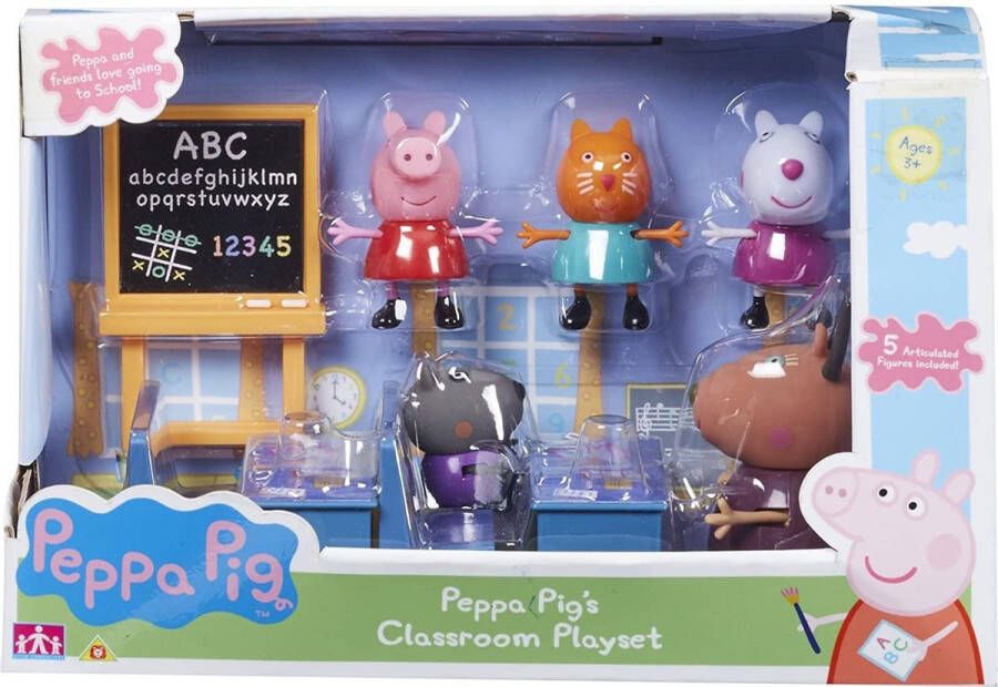 Peppa Pig Klaslokaal Speelset