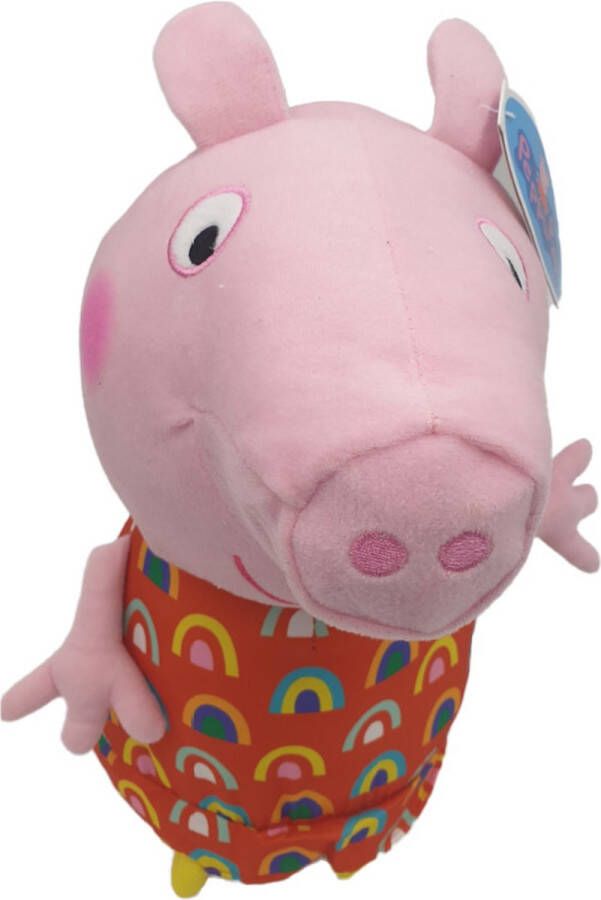 Peppa Pig knuffel 38 cm bont gekleurd