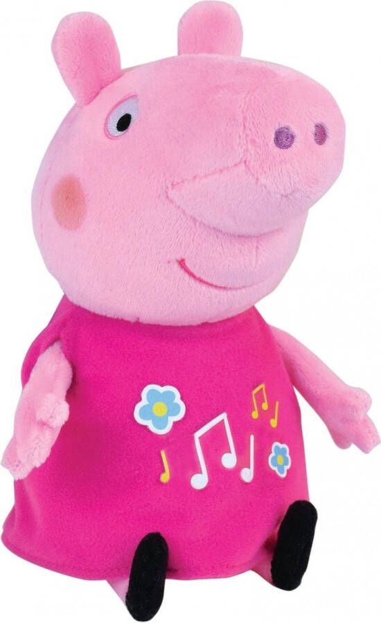 Peppa Pig Knuffel lichtgevend en met muziek 25 cm