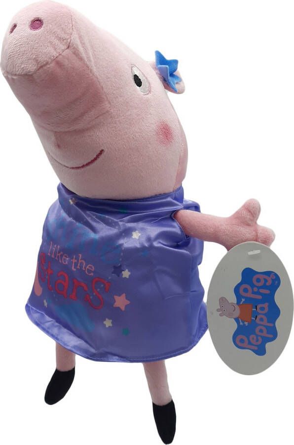 Peppa Pig Like the stars Knuffel Pluche Speelgoed 31 cm