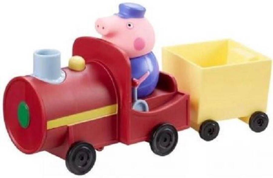 Peppa Pig Opa's Trein en wagon met figuur